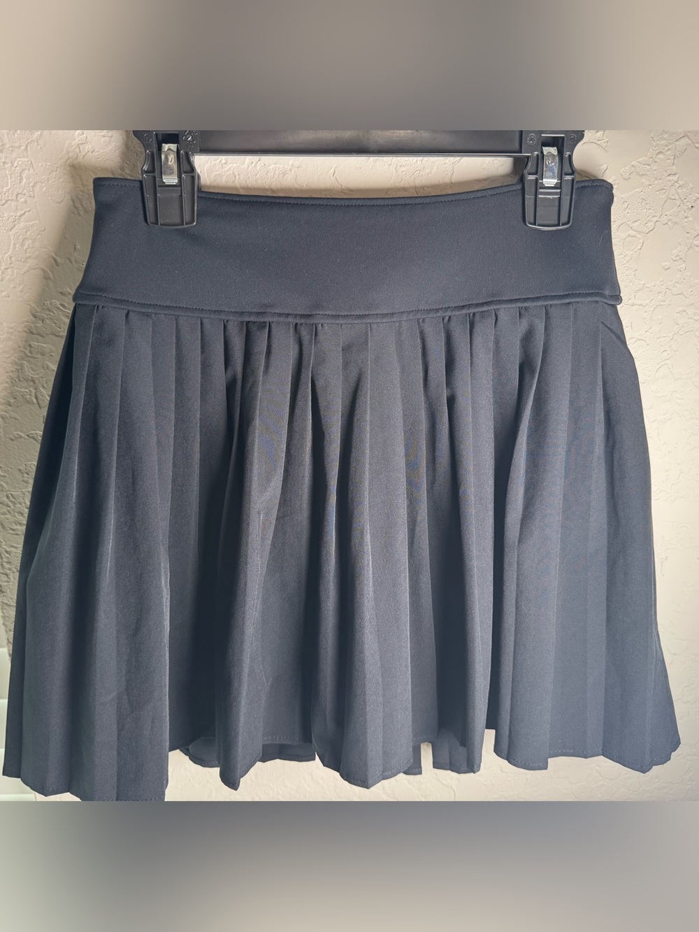 Abercrombie Kids YPB Black Pleated Tennis Skirt Girls Size 11/12 Activewear